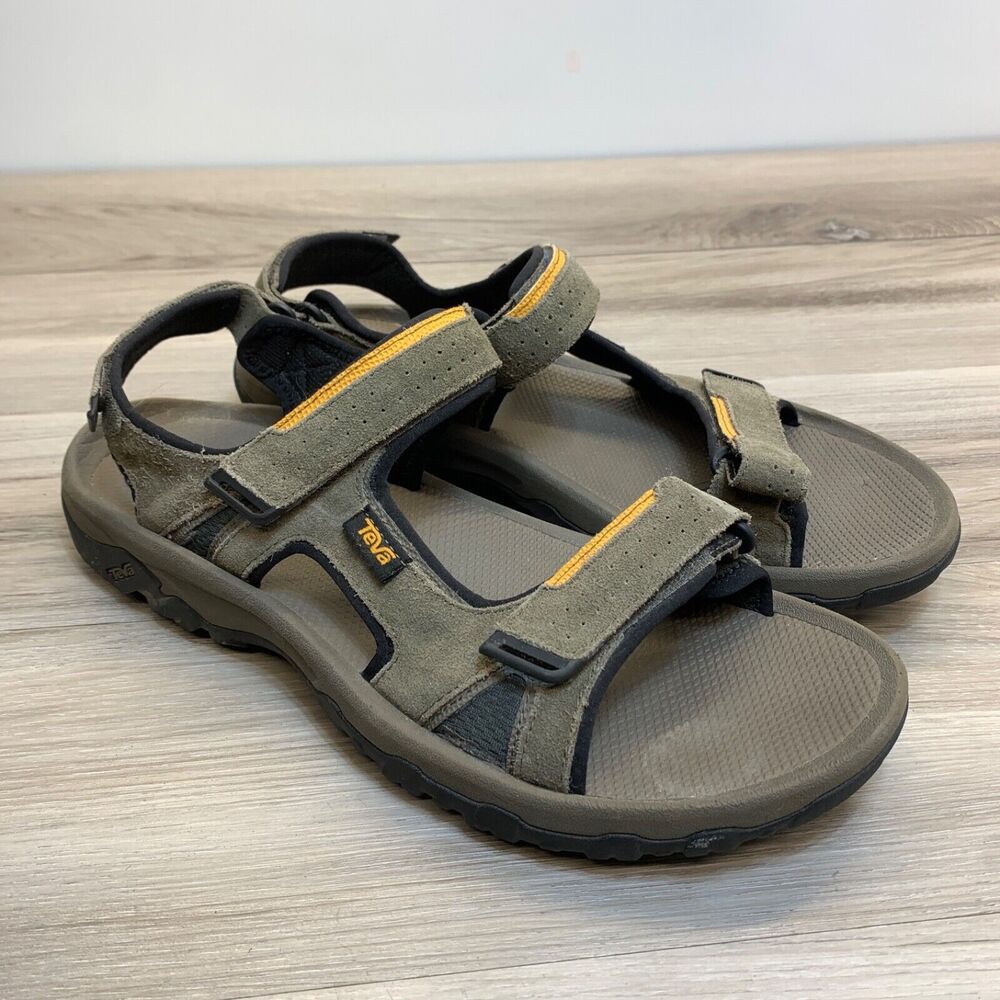Teva Men's Size 13 Katavi 2 Sport Comfort Suede Adjustable Sport Sandals 1019192